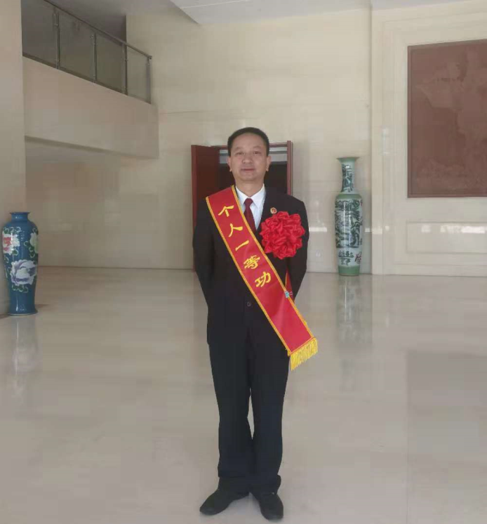 红河州金平县检察院毛雪峰被荣记个人一等功